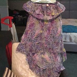 Off shoulder summer dress